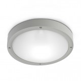 INSP. LEDS Basic Oprawa sufitowa , Kinkiet zewnętrzny 26 cm szary aluminium 15-9835-34-M1