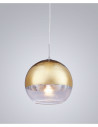 INSP. Lumina Deco VERONI Lampa wisząca 20 cm chrom , złoty , różowe złote