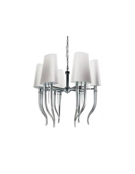 INSP. Lampa wisząca DIABLO 6 , czarna , biała