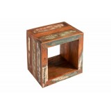 INSP. INVICTA stolik JAKARTA 45 cm - drewno z recyklingu