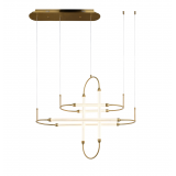 INSP. Lampa wisząca Steam Brass LED 80 cm