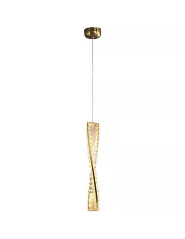 INSP. Nowoczesna lampa wisząca kryształowa Bohemia 50 cm