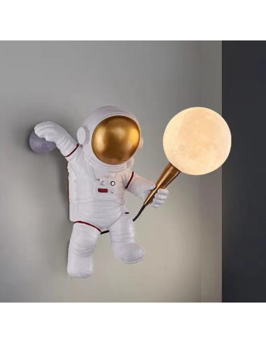 INSP. Nowoczesny kinkiet astronauta 1 LED 32 cm